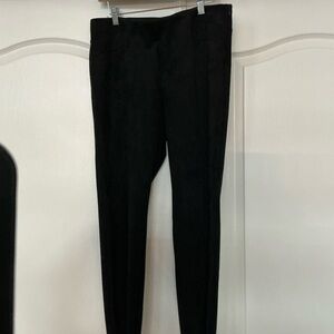 Zara Classic Black Straight Leg Trousers